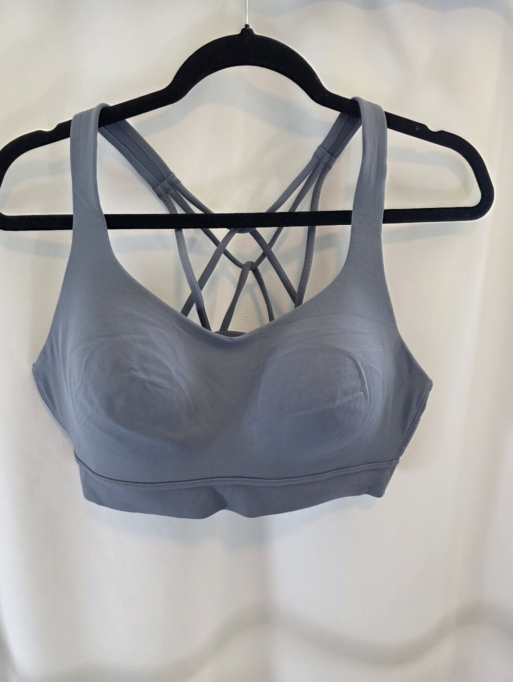 Athleta Slate Blue Solace Bra